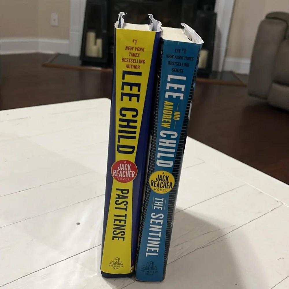 Jack Reacher Lee Child set of two hardcover books - Picture 4 of 6